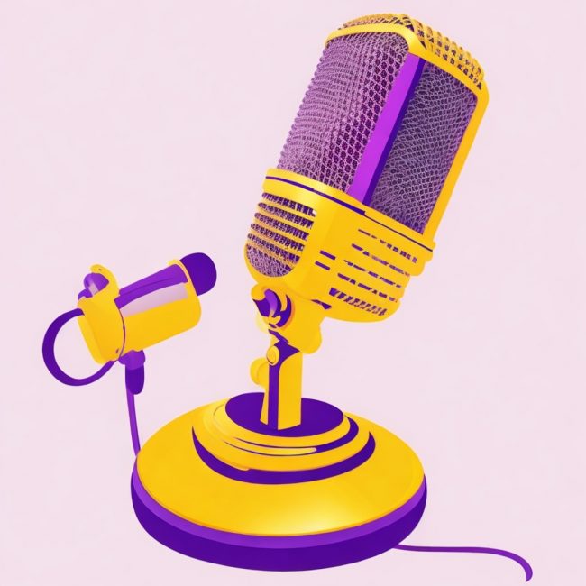 Leonardo_Creative_An_illustration_of_a_yelow_and_purple_vintag_1