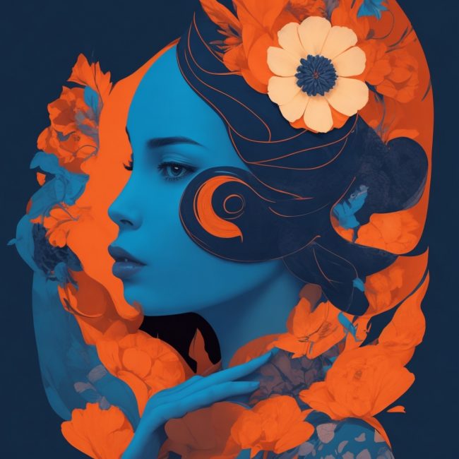 mijer generada por IA imagen de una mujer generada por IA